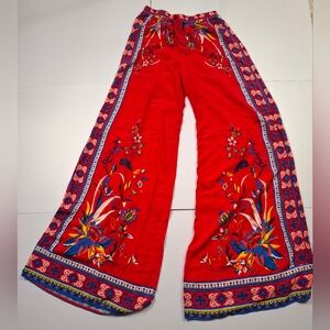 Women Flying Toato Wide-Leg Pants Size M (Boho Vibes)